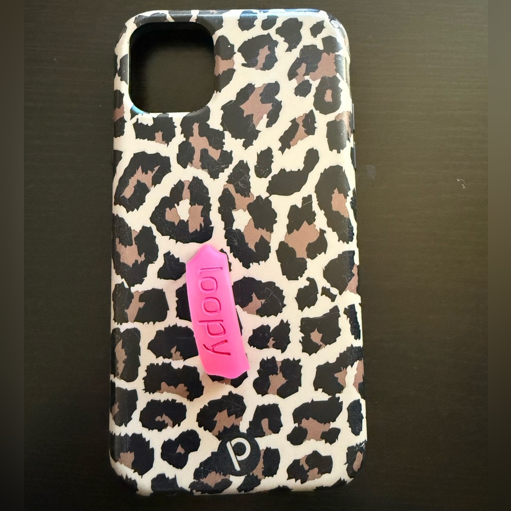 Loopy Leopard Case with Pink Translucent Super Loop